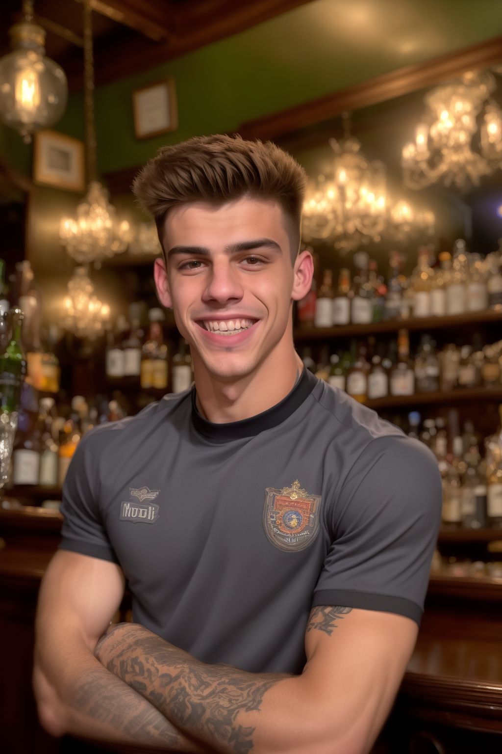 00005-2589708531-_lora_RNR-Marcus_0.7_ RNR-Marcus, mid-body photo of a 18yo boy,wearing sportswear,short auburn hair,goth emo,in a victorian bar,.jpg